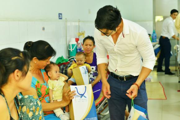 Siêu mẫu Võ Minh Thành, vo minh thanh, sao lam tu thien, nhân ngày 1/6,  quỹ “Chắp Cánh Vươn Xa”, Nguyễn Lâm