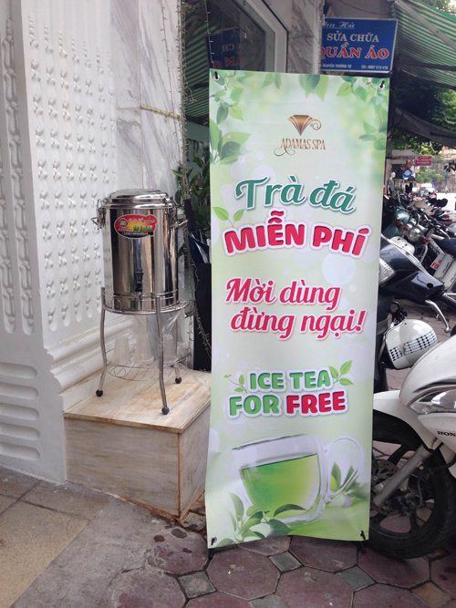 Adamas Spa, Trà đá miễn phí, Thẩm mỹ viện uy tín