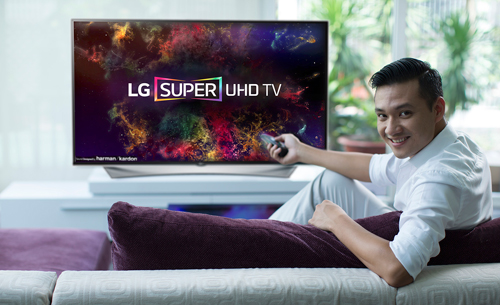 Tivi LG Super Ultra HD 4K, Đạo diễn Khải Anh, Tivi LG