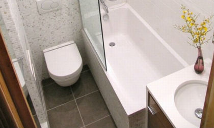 Những thiết kế nội thất tiện ích cho phòng tắm nhỏ