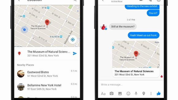 Facebook Messenger, Facebook, Messenger, theo dõi vị trí, định vị, tin công nghệ