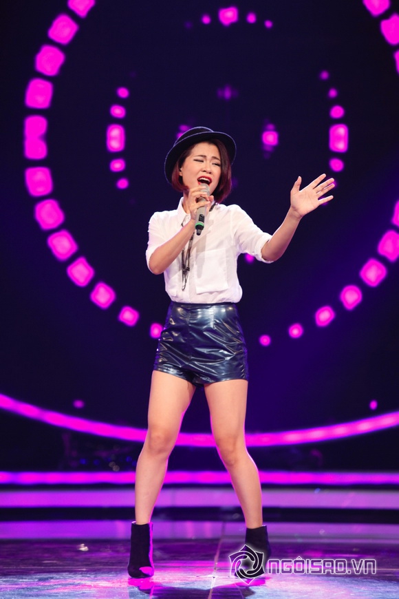 Ha nhi idol,viet nam idol 2015,trong hieu,gala 2 vietnam idol 2015,ha nhi an tuong