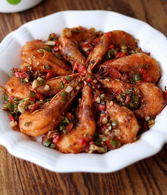 Tôm chiên muối tiêu, tôm chiên, món ngon, nấu ăn, vào bếp, nội trợ, tin ngôi sao