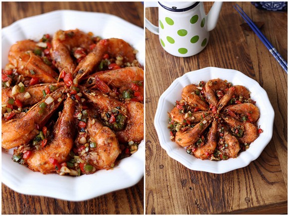 Tôm chiên muối tiêu, tôm chiên, món ngon, nấu ăn, vào bếp, nội trợ, tin ngôi sao