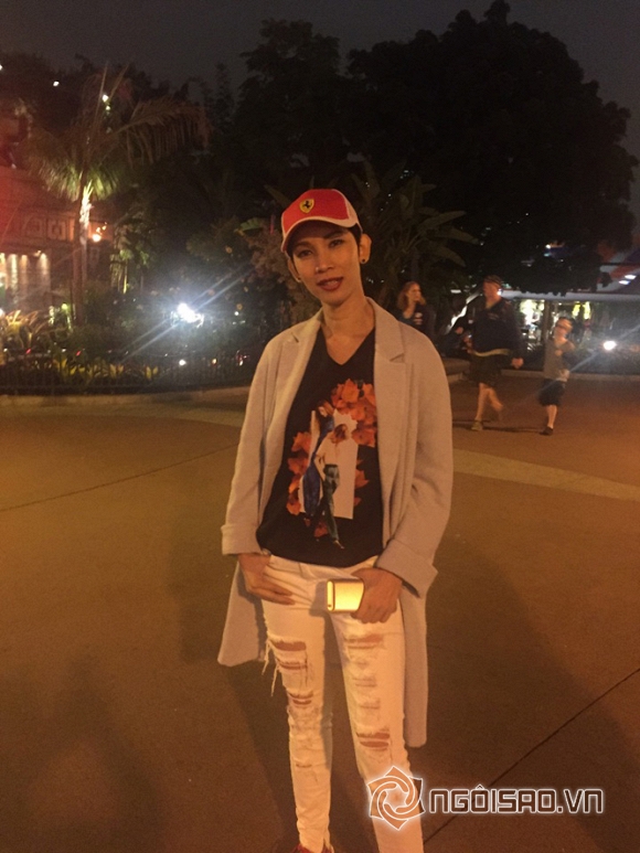 Siêu mẫu Xuân Lan tại Mỹ 2
