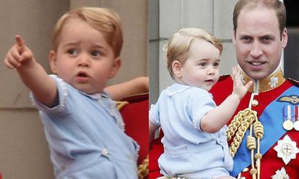 Hoàng tử George,Hoàng tử George siêu đáng yêu,Hoàng tử George đi chơi với mẹ
