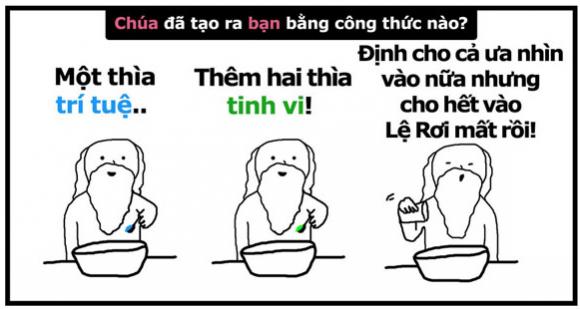 Trào lưu 'Chúa đã tạo ra bạn bằng công thức nào', trào lưu giới trẻ, công thức Chúa tạo ra bạn