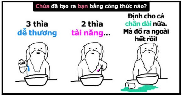 Trào lưu 'Chúa đã tạo ra bạn bằng công thức nào', trào lưu giới trẻ, công thức Chúa tạo ra bạn