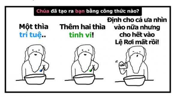 Trào lưu 'Chúa đã tạo ra bạn bằng công thức nào', trào lưu giới trẻ, công thức Chúa tạo ra bạn