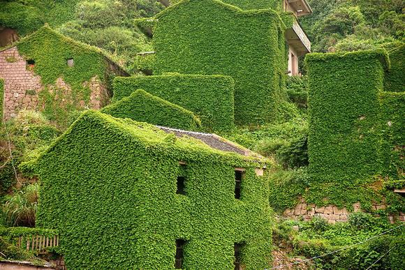 làng chài bỏ hoang, làng chài bỏ hoang ở trung quốc, ngôi làng bỏ hoang, làng chài bỏ hoang tuyệt đẹp, tin ngoi sao