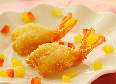 tôm chiên xù,cách làm tôm chiên xù,ngon miệng với tôm chiên xù,tôm chiên xù siêu giòn