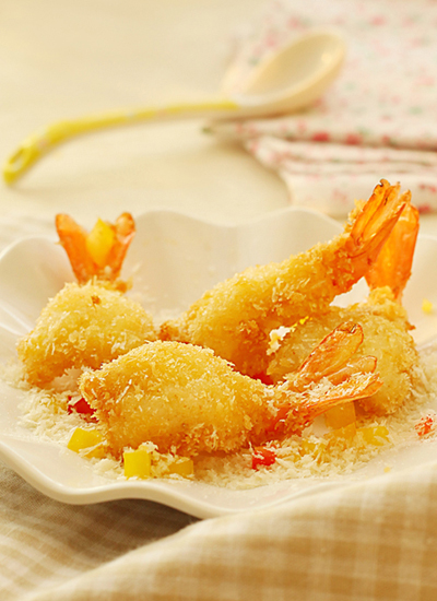 tôm chiên xù,cách làm tôm chiên xù,ngon miệng với tôm chiên xù,tôm chiên xù siêu giòn