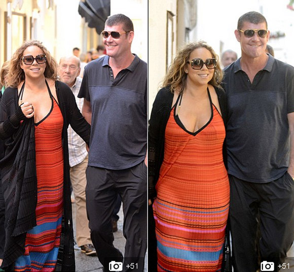 Mariah Carey đi chơi trên thuyền với tỷ phú Úc 19 Mariah Carey,Mariah Carey và tình mới,Mariah Carey và tỷ phú James Packer