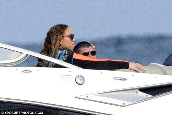 Mariah Carey đi chơi trên thuyền với tỷ phú Úc 2 Mariah Carey,Mariah Carey và tình mới,Mariah Carey và tỷ phú James Packer