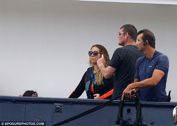 Mariah Carey đi chơi trên thuyền với tỷ phú Úc 6 Mariah Carey,Mariah Carey và tình mới,Mariah Carey và tỷ phú James Packer