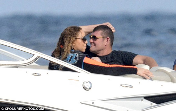 Mariah Carey đi chơi trên thuyền với tỷ phú Úc 0 Mariah Carey,Mariah Carey và tình mới,Mariah Carey và tỷ phú James Packer