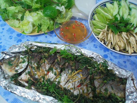 cá nướng giấy bạc,cách làm món cá nướng giấy bạc,món ngon đầu tuần,cá nướng ngon