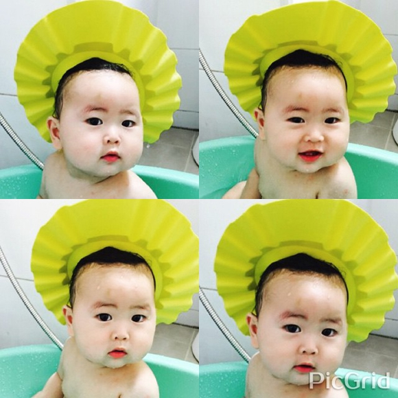 cậu bé má bánh bao,cậu bé Hàn Quốc đáng yêu,cậu bé mắt một mí,cậu bé bầu bĩnh