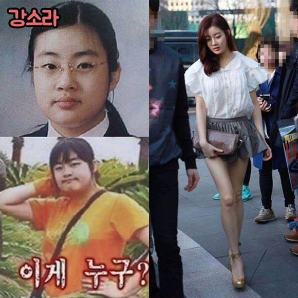 mỹ nhân Hàn giảm cân,sao hàn thay đổi diện mạo,sao hàn béo phì