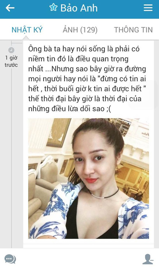  Angela Phương Trinh ,  Angela Phương Trinh  phát ngôn gây sốc, sốc với phát ngôn của  Angela Phương Trinh  trên zalo, Phương trinh phát ngôn về nhan sắc,  “Phải, tui tăng cân, nhưng nhan sắc của tui 