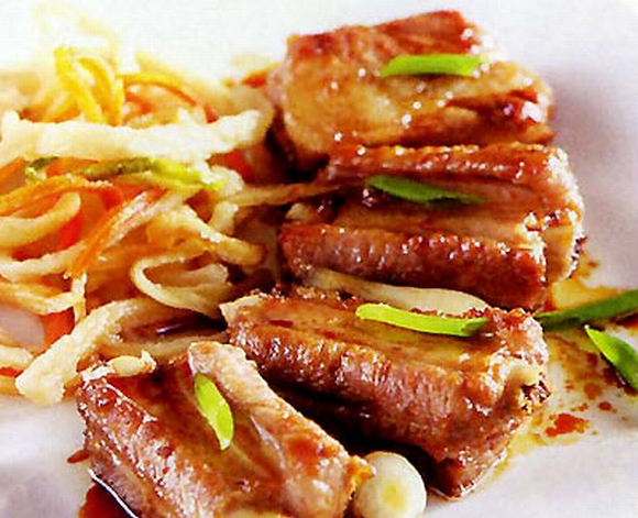 sườn nướng mật ong, sườn, món ngon, nấu ăn, vào bếp, tin ngôi sao