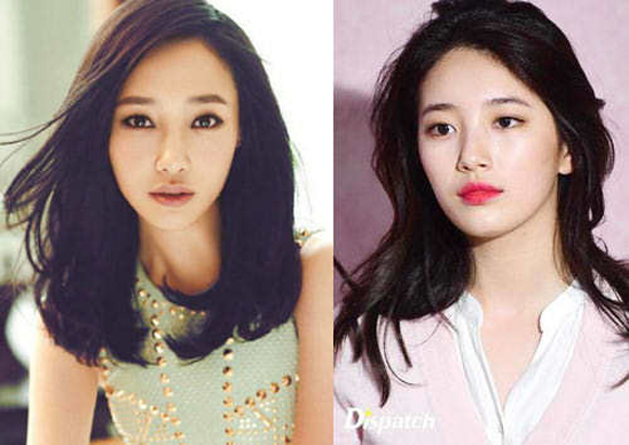 diễn viên Trung Quốc,Bai Baihe,Suzy,bản sao Suzy,Bai Baihe giống Suzy