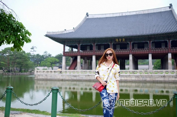 Minh Hằng, Minh Hằng xinh đẹp, Minh Hằng ở Hàn Quốc, Minh Hằng đẹp mướt mắt, tin ngôi sao, tin ngoi sao