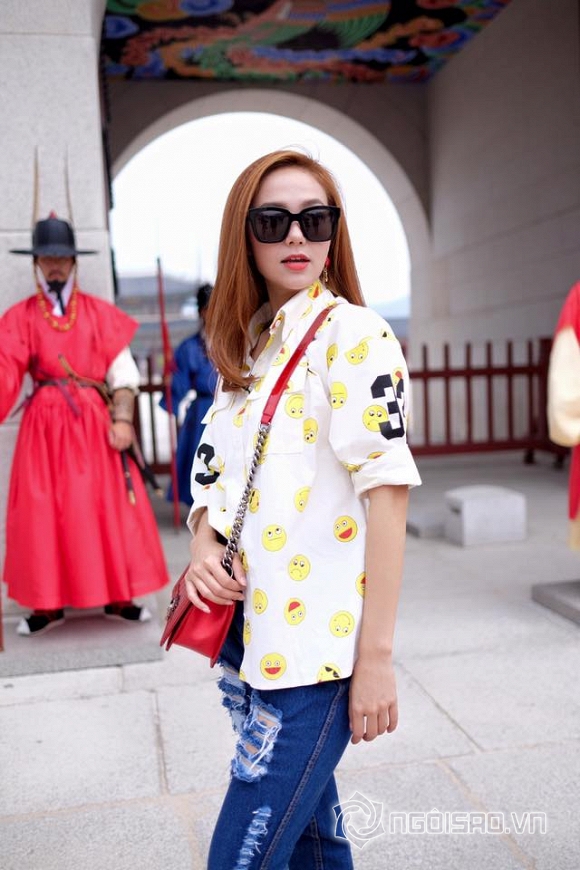 Minh Hằng, Minh Hằng xinh đẹp, Minh Hằng ở Hàn Quốc, Minh Hằng đẹp mướt mắt, tin ngôi sao, tin ngoi sao