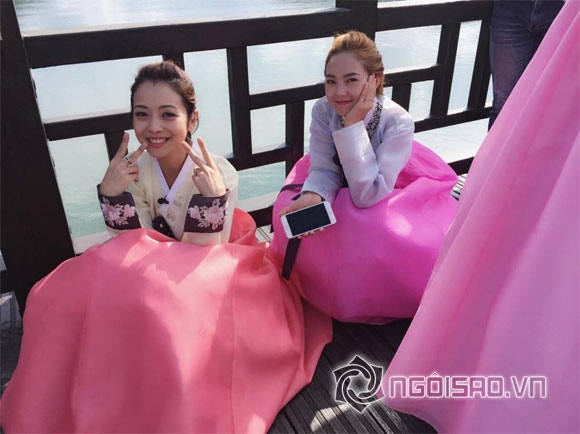 Jennifer Phạm,Jennifer Phạm mặc hanbok,Jennifer Phạm xinh tươi