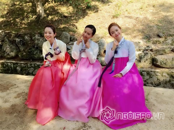 Jennifer Phạm,Jennifer Phạm mặc hanbok,Jennifer Phạm xinh tươi