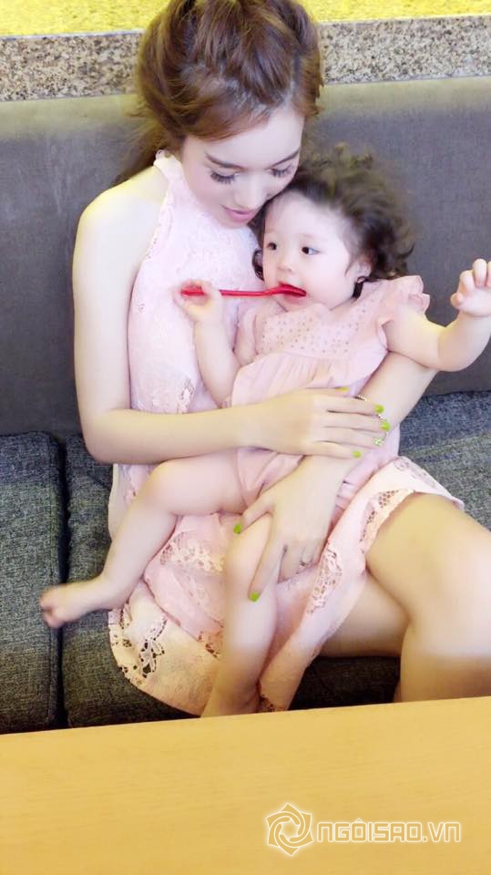 mẹ con Elly Trần, Cadie, Elly Trần, con gái Elly Trần 