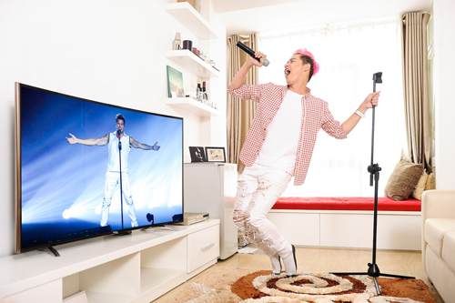 Thanh Duy, Tivi TCL, Gương mặt thân quen, Tivi màn hình cong