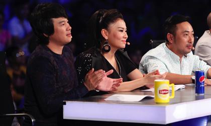 Thu Minh, Thu Minh sinh con trai, Thu Minh khó thở, giám khảo Thu Minh, Trọng Hiếu khiến Thu Minh khó thở, Vietnam Idol 2015