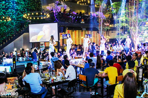 sapporo-306-3-ngoisao 0 Lễ hội Escape, Bia Sapporo, S-Party