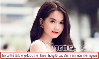Sao Việt , phát ngôn của sao Việt , phát ngôn giật tanh tách của sao ,Hà Hồ, Khanh Chi Lâm, Diễm My 9x, phat ngon sao viet