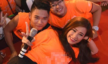 ca sĩ Đông Nhi, ca si dong nhi, dong nhi, tin sao, sao viet, 3f, khai trương thoi trang gia dinh  