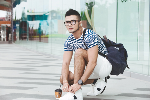 Hotboy Andy Dương, Andy Dương, Ảnh Andy Dương, Andy Dương dạo phố