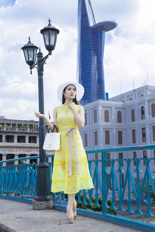 Dương Kim Ánh, Nữ hoàng Du lịch 2014, Tin sao việt, Tin sao viet, Sao viet, Sao việt