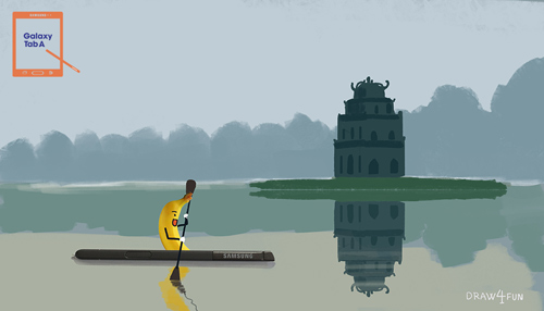 muôn màu cuộc sống giới trẻ, Muôn màu cuộc sống giới trẻ cùng Galaxy Tab A, Galaxy Tab A