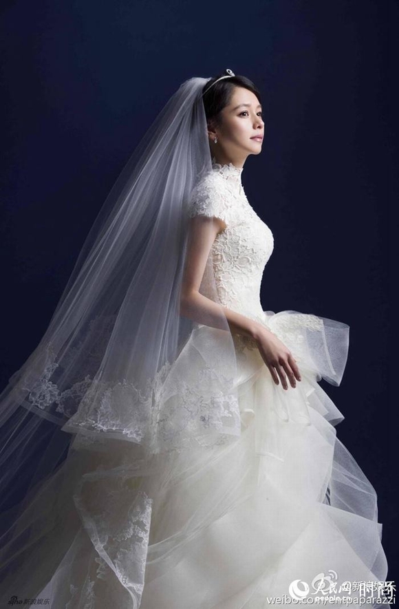 Điểm danh mỹ nhân Hoa ngữ mặc váy cưới đẹp và phong cách, sao hoa ngữ, mỹ nhân hoa ngữ, sao hoa ngữ, phạm băng băng, dương mịch, angela baby, tin ngôi sao 