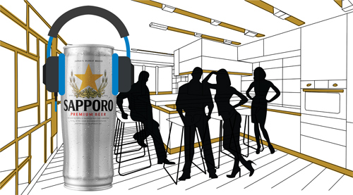 Bia Sapporo, Sapporo lon bạc