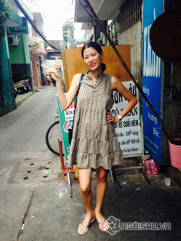 Sieu mau trang tran,nguoi mau trang tran,trang tran mang bau,trang tran khoe anh sieu am con,trang tran mang bau 5 thang