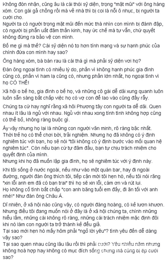 siêu mẫu hà anh,hà anh,hà anh lý giải vì sao đàn ông ngoại tình,hà anh đính hôn,hà anh và bạn trai tây