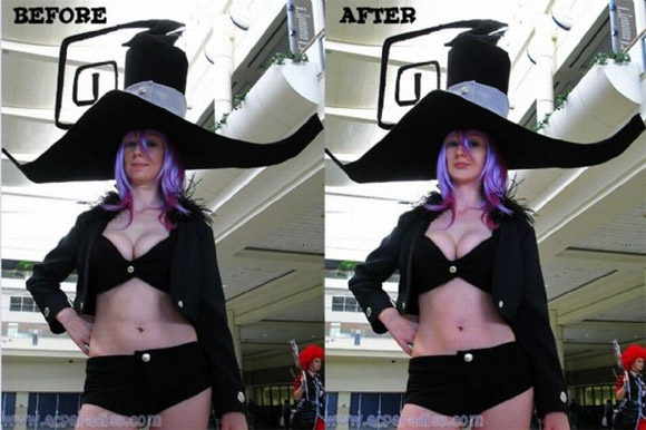 sức mạnh của photoshop,ảnh chế sức mạnh của photoshop,hài hước về sức mạnh của photoshop