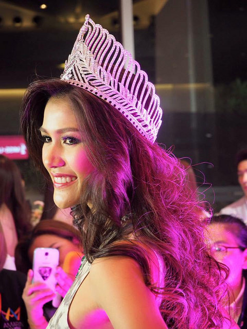 Hoa hậu Thái Lan 2015 đăng quang, Hoa hậu Thái Lan 2015 , Hoa hậu hoàn vũ Thái Lan 2015 , hoa hậu , tin ngôi sao