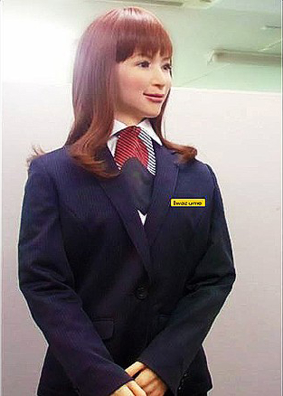 khách sạn robot,khách sạn robot đầu tiên trên thế giới,Nhật Bản khai trương khách sạn robot,khách sạn robot Henn-na