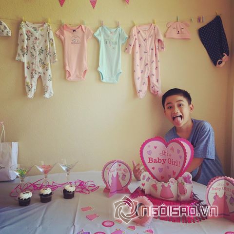 Kim Hiền, gia đình Kim Hiền, bà bầu Kim Hiền, Kim Hiền chuẩn bị sinh con, tin tuc sao, Kim Hiền chuẩn bị baby shower