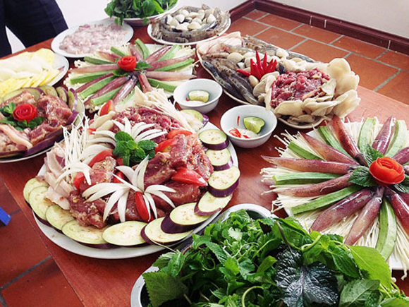 lẩu nướng,cách làm lẩu nướng,lẩu nướng thơm lừng hấp dẫn,lựa chọn thực phẩm tươi ngon làm lẩu nướng,khéo léo tẩm ướp gia vị lẩu nướng