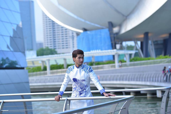 Siêu mẫu Đàm Thanh, Siêu mẫu Đàm Thanh tại singapore, thí sinh Mẫu và Tài năng Việt nam, mau va tai nang