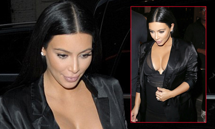 Kim Kardashian,thời trang bầu bí của Kim Kardashian,Kim Kardashian mặc xấu